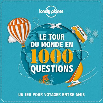 Cadeau de noël voyage, jeux lonely planet