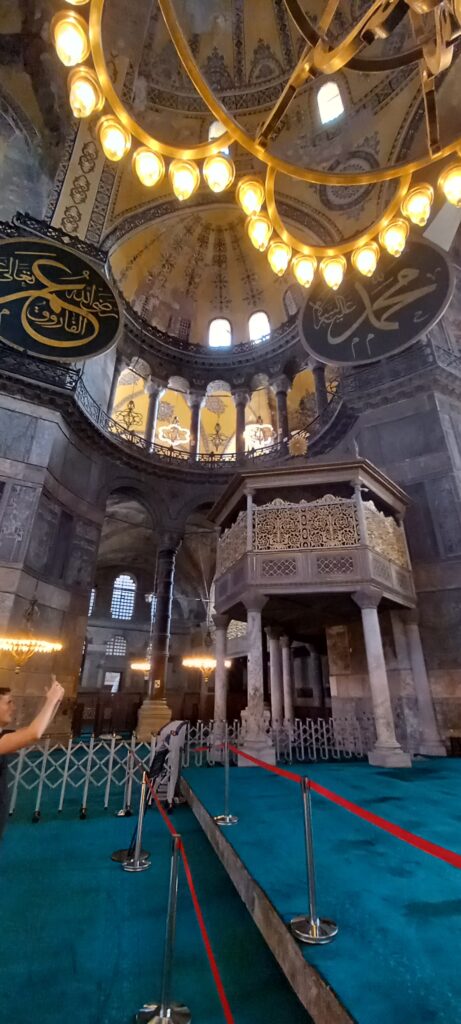 la mosquée Ste Sophie, Istanbul