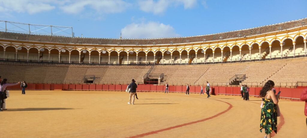 Plaza de toros, voyage solo